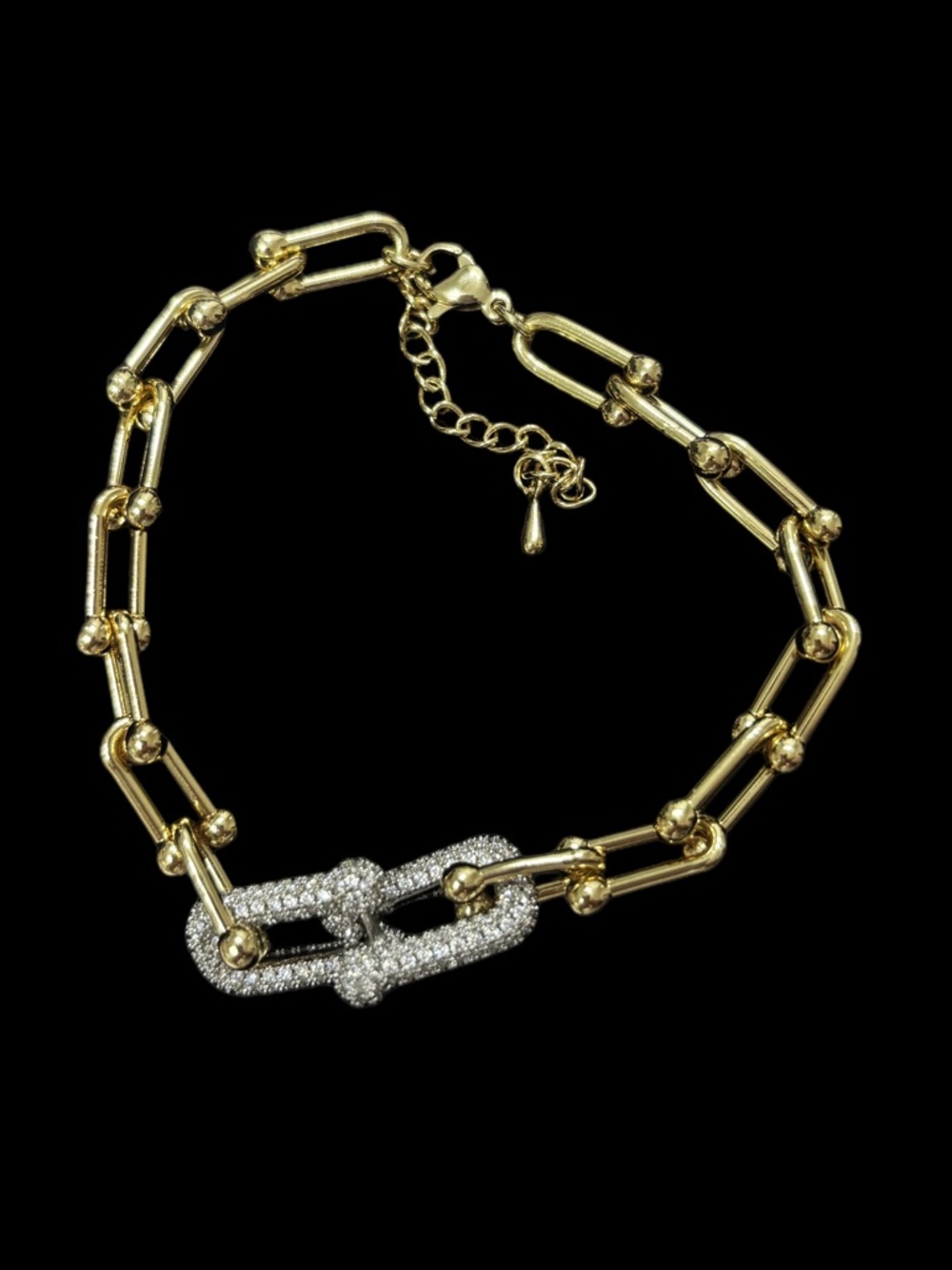 Adina Eden Gold and Silver Bracelet - Picture 2 of 4